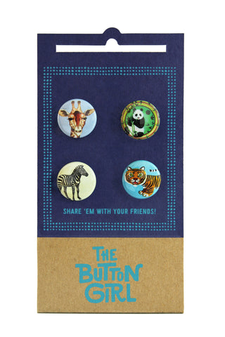 Zoo time! button set