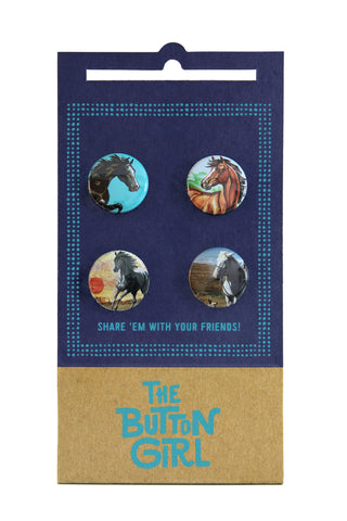 Neeeiigh!! button set